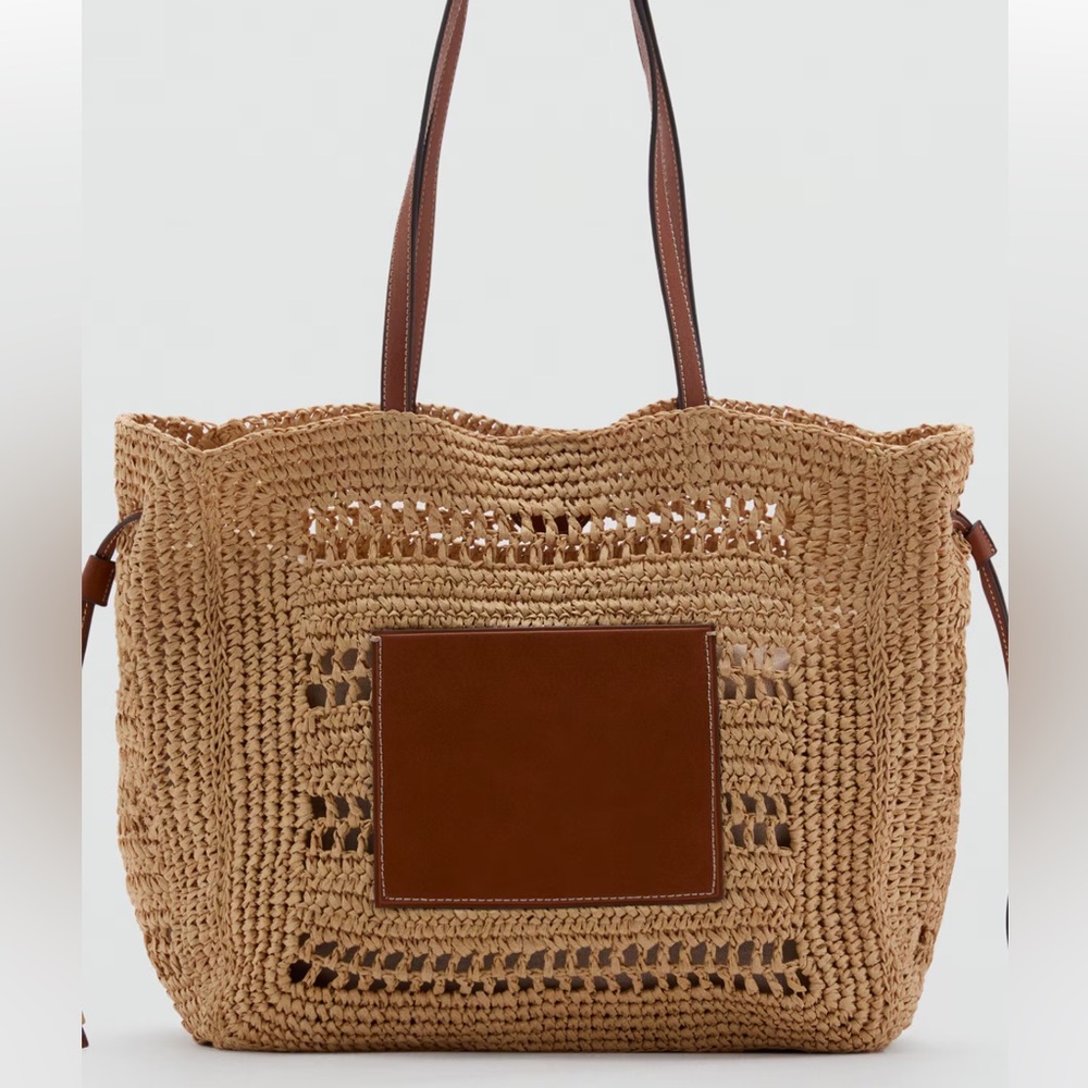 Mango natural fibre shopping bag